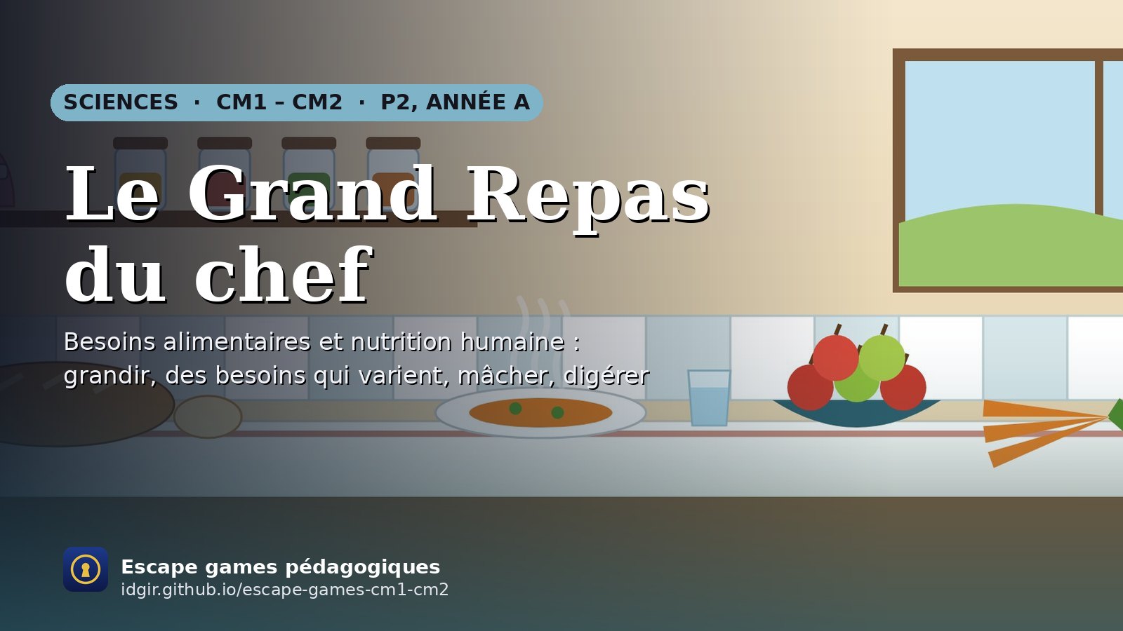 Affiche : Le Grand Repas du chef